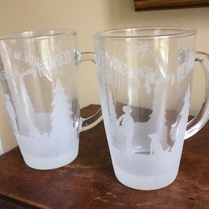 Starbucks collectors!!! Pair of holiday mugs
